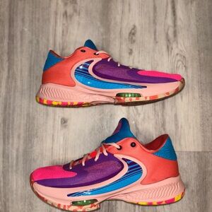 Nike Basketball Shoes - Pink, Purple, Blue, Peach